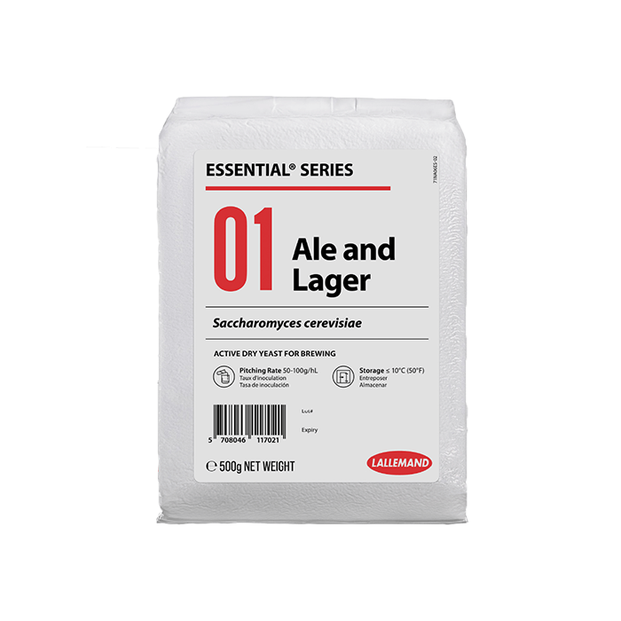01 Ale and Lager Yeast Essential Series Lallemand