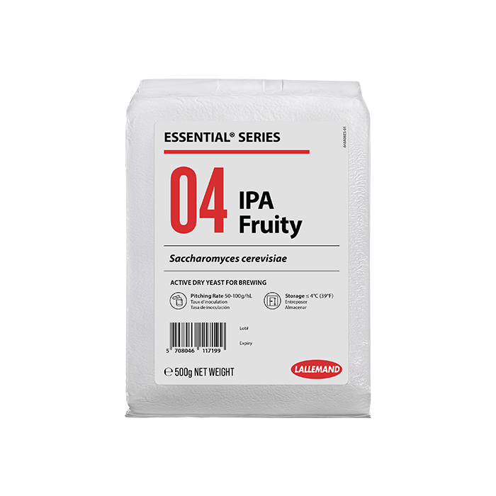 04 Fruity IPA Yeast Essential Series Lallemand