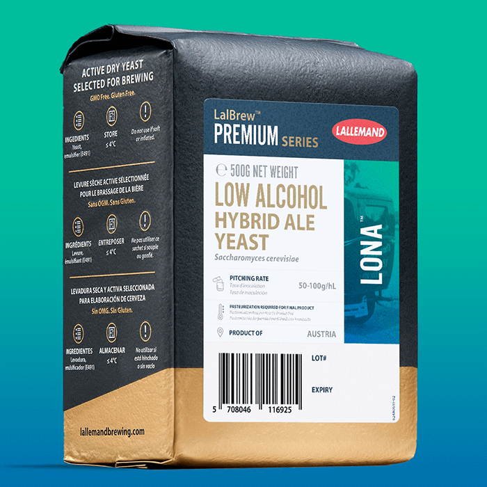 LoNa Low Alcohol Hybrid Ale Yeast Lallemand
