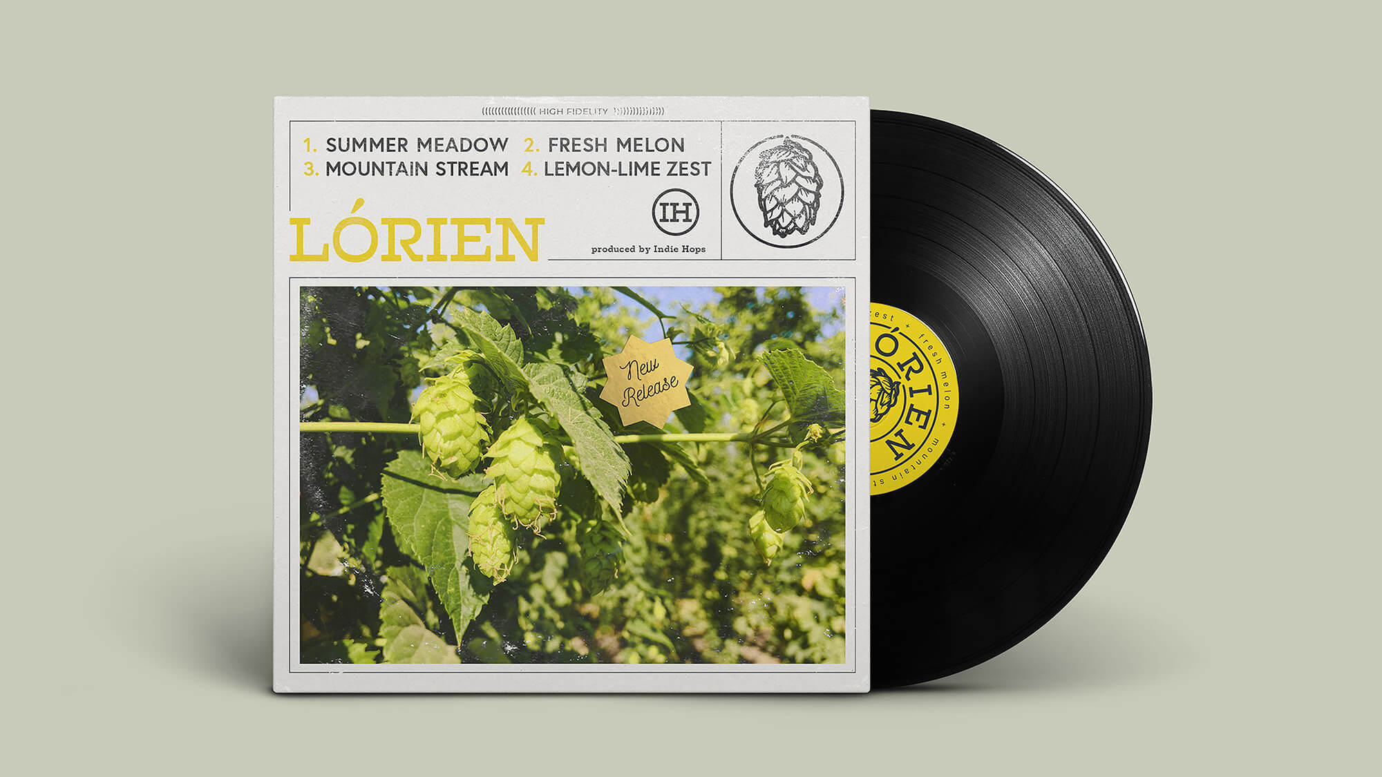 Indie Hops Lorien Vinyl LP Record Cover