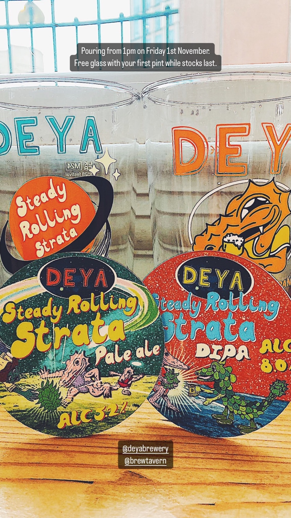 Brewcavern Instagram Story