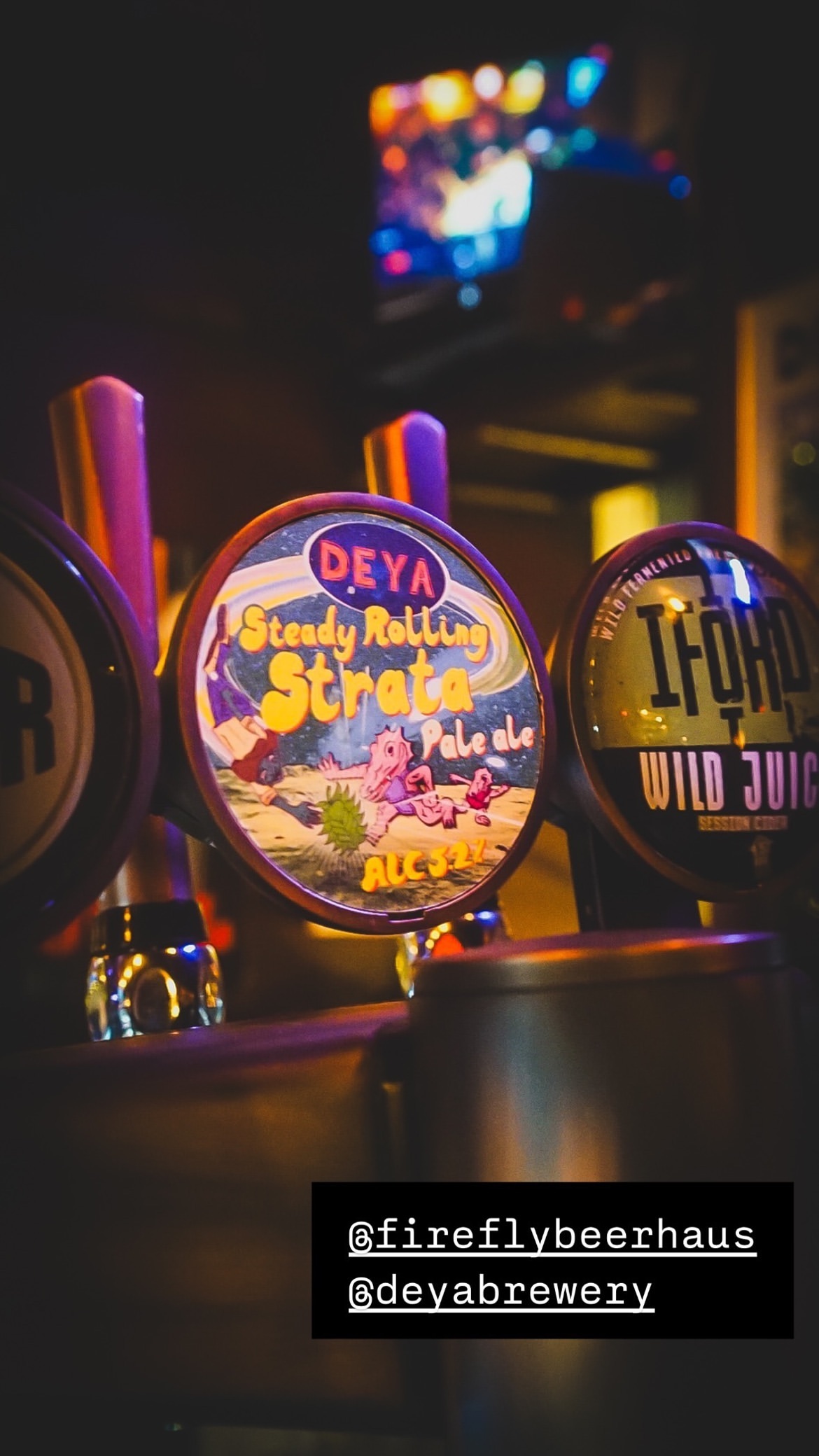 Firefly BeerHaus Instagram Story