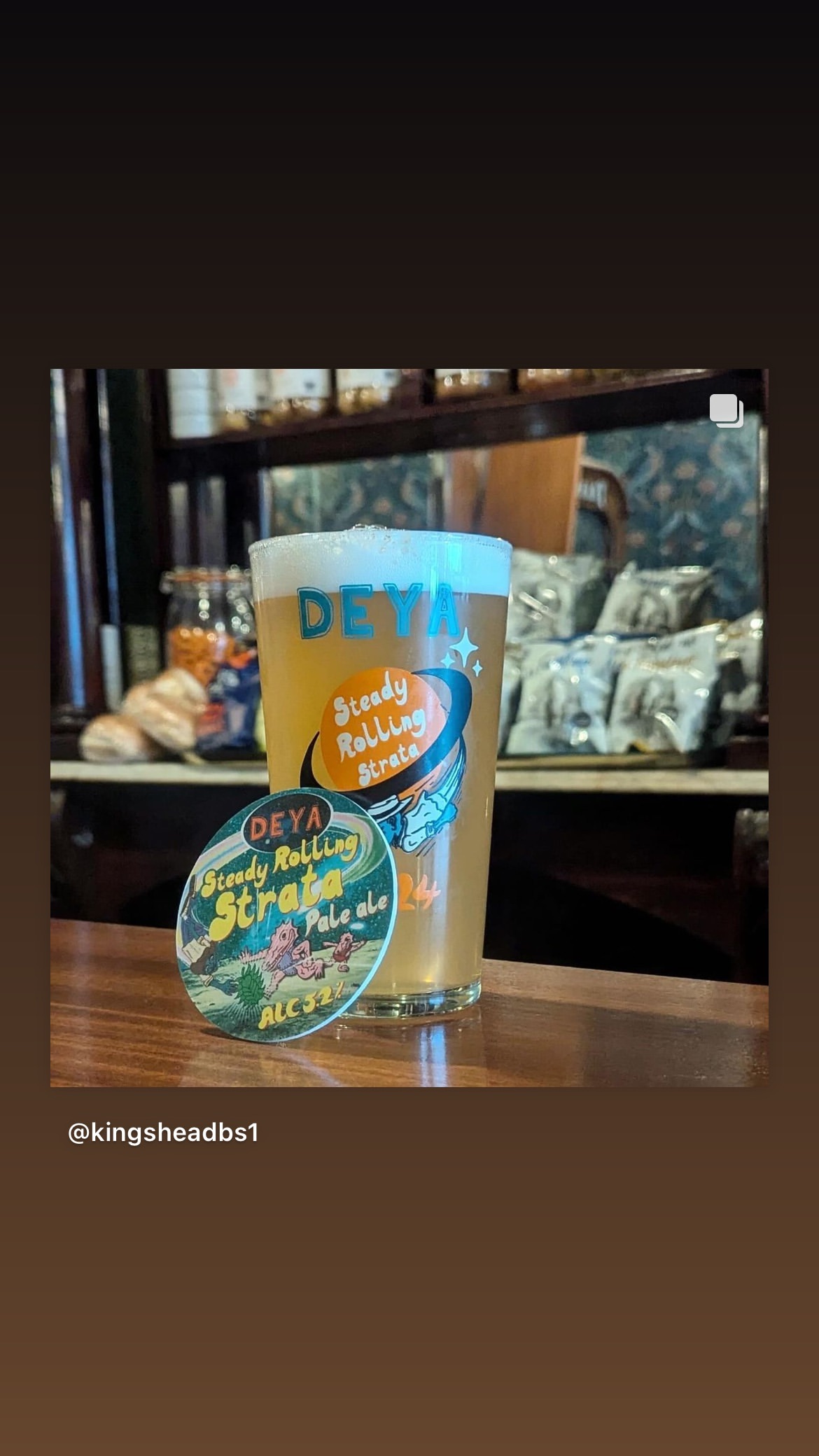 Kings Head BS1 Instagram Story