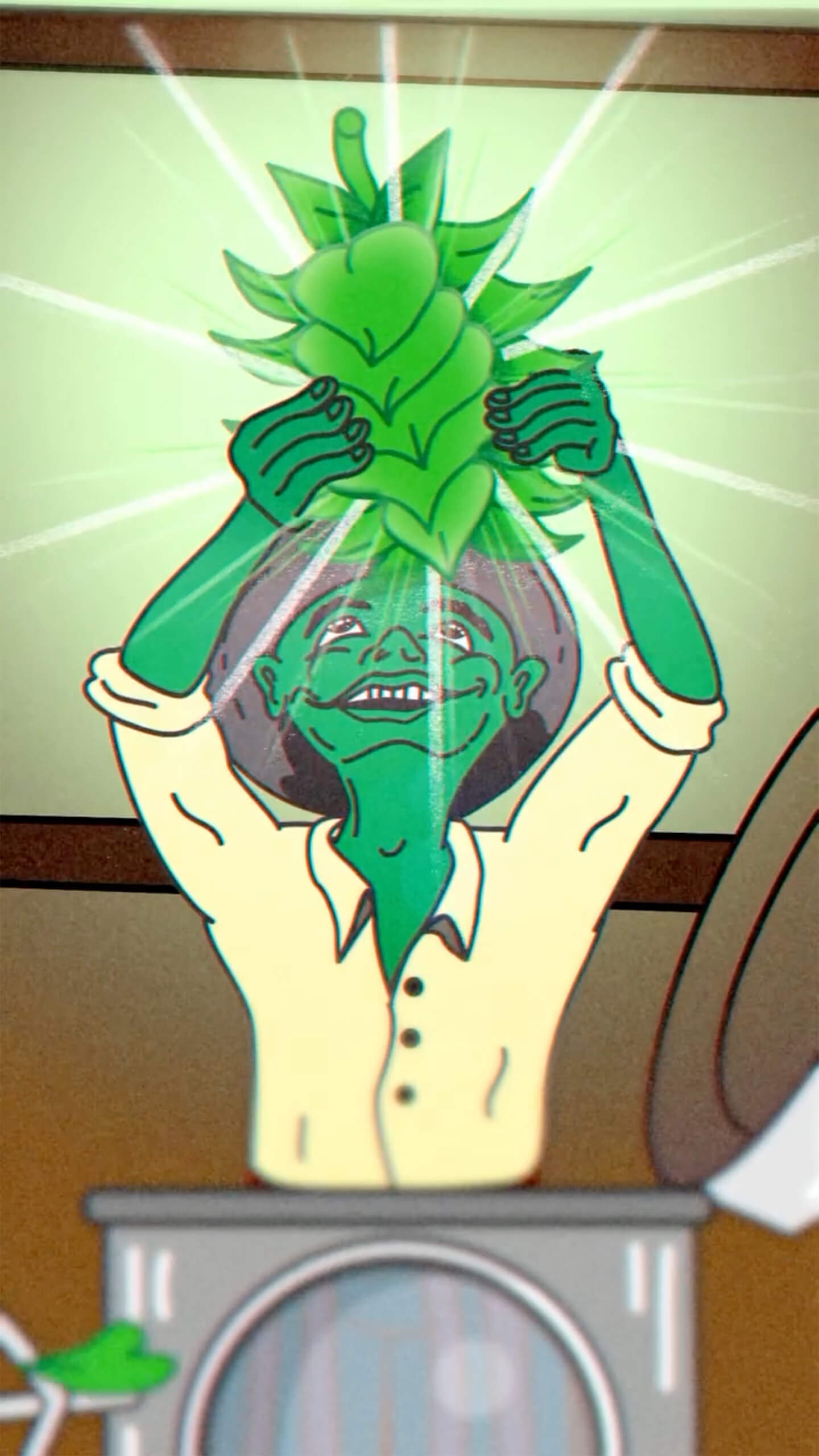 Screengrab from DEYA 'Steady Rolling Strata' animation