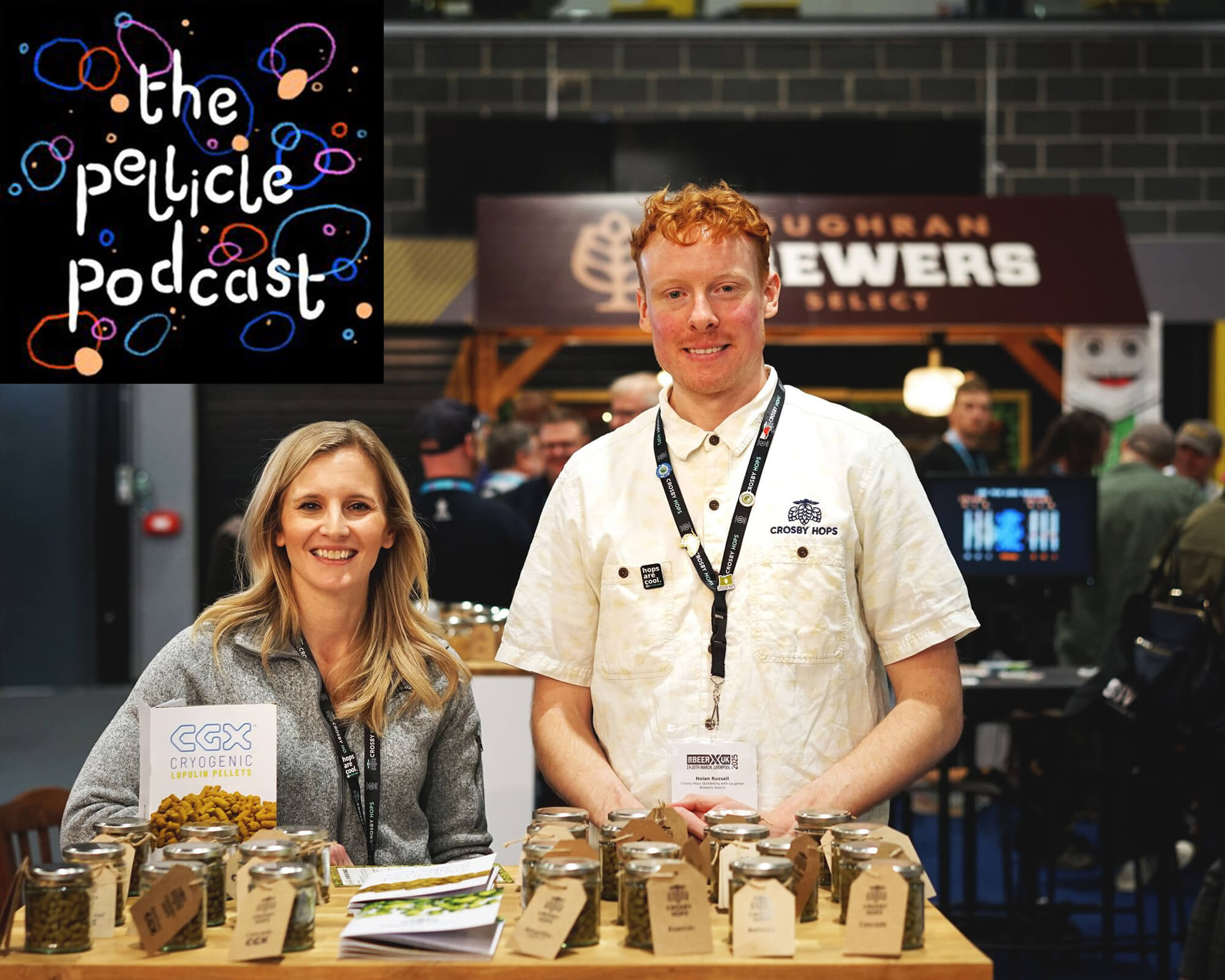 Pellicle Podcast Ep72 — Christine Clair and Nolan Russell of Crosby Hops, Oregon, USA